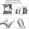 20 Bucăți Clipsuri de Plasă Horticolă de 2 Inch, Clipsuri pentru Seră Fabricate din Oțel Inoxidabil Pentru Gard de Grădină sau Structură de Seră