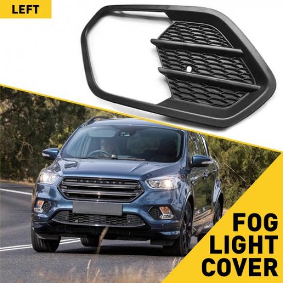 Left Light Fog Side Cover Bezel For 2017 18 Ford Escape Kuga GJ5Z-17K946-AB
