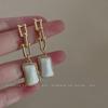 Pearl Earrings Korean Simple Cold Wind Diamond Ear Jewelry Fashion Personality Earrings Women