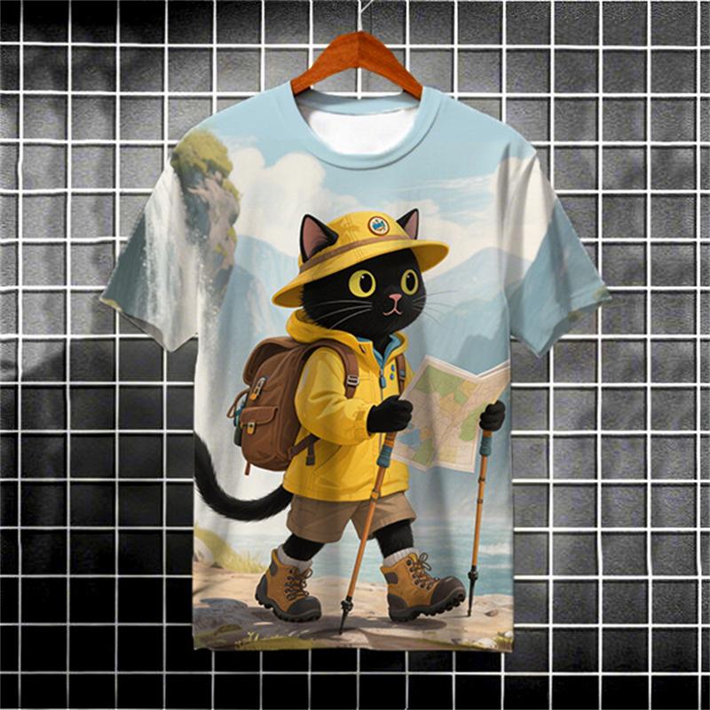 

3D printed T-shirt loose streetwear 6XL