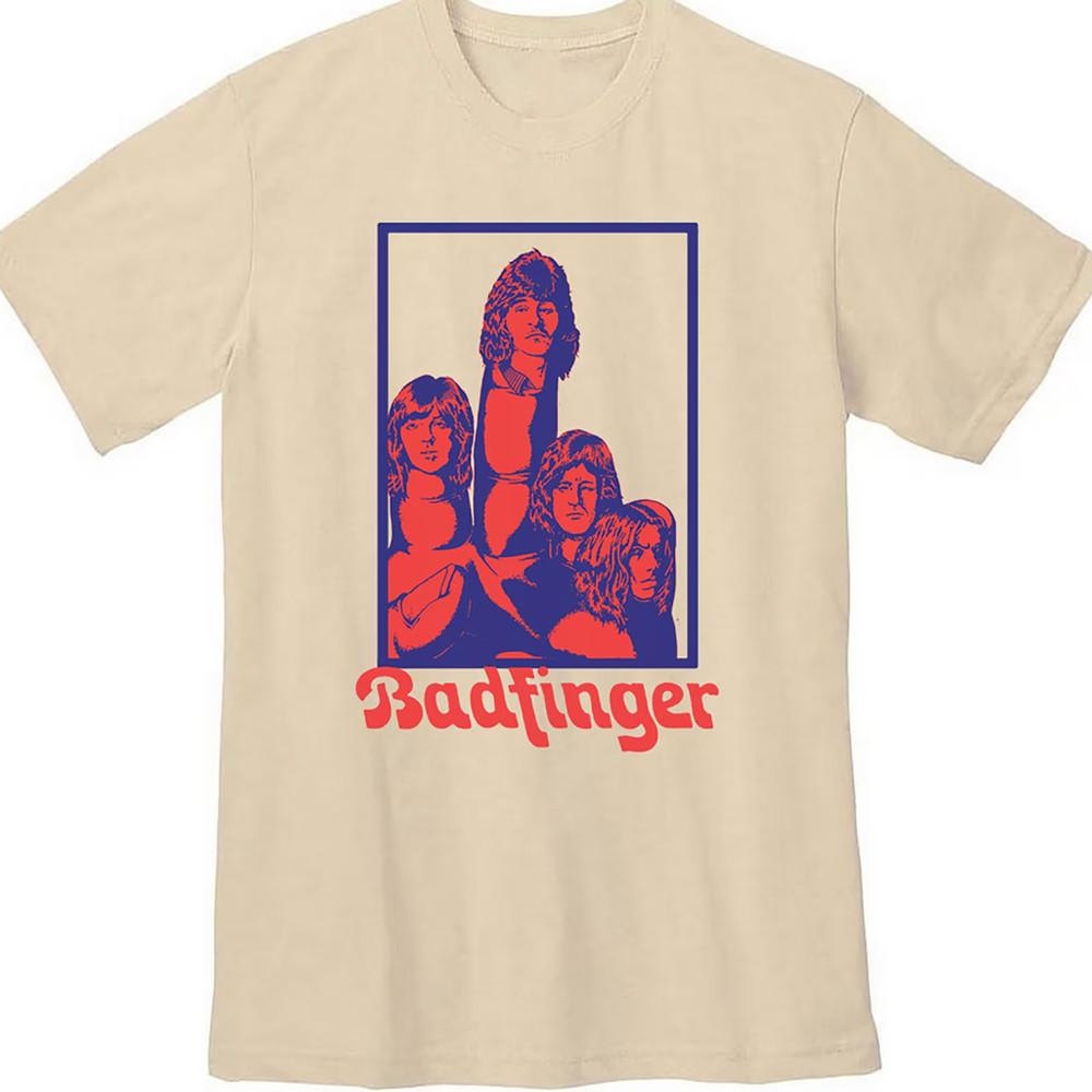 HOT NEW Badfinger ROCK band shirt sand Short sleeve All sizes Unisex T-Shirt L