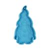 Craft Epoxy Mold Handmade Jewelry Pendant Resin Casting Moulds Dwarf Doll Gnome Keychain Resin Mold Silicone Texture
