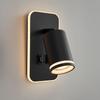 Oprawa Pipe Ring Kinkiet Czarny 1Xgu10 + Led 6W