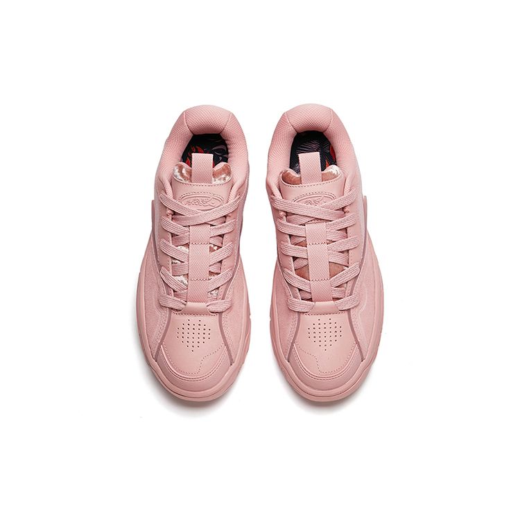 Anta Hot Thick Sole Casual Height Increasing Low Top Sneakers Men Sneakers Pink 912238083-6