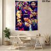 Rap Legends Visual Celebration Threepiece Set 1 Duvet Cover 2 Pillowcase Without Core Soft And Comfortable Christmas Birthday Gift