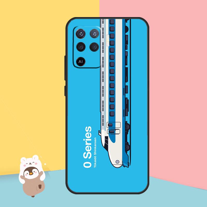 Bullet Train Series Shinkansen Phone Case For OPPO A15 A16 A5S A5 A9 A31 A53 A53S A52 A72 A83 A91 A93 A54 A74 A94 Cover