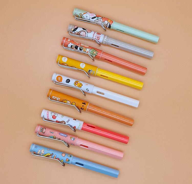 Odeme Student Pen Set: 2 Pens + 15 Refillable Ink Cartridges