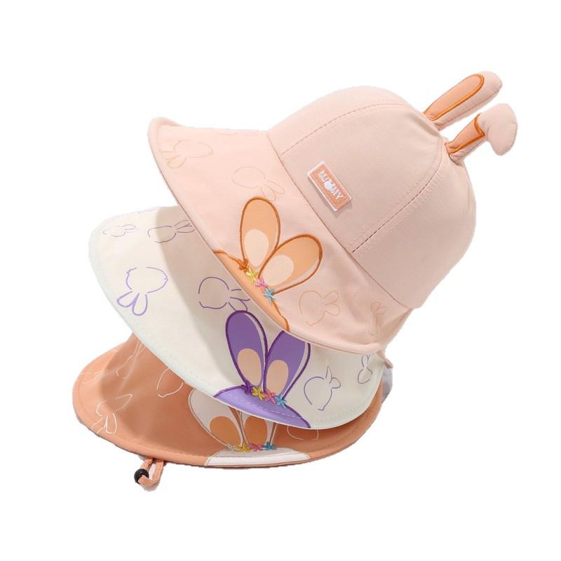 Children's Cute Cartoon Duckbill Sun Hat - Large Brim Sun Protection Baseball Cap for Girls