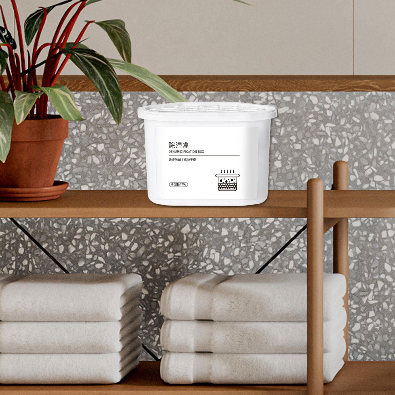 

Closet Dehumidifier Powerful Long-Lasting Moisture Remover Versatile Desiccant For Closets Wardrobes Shoe Damp Eliminator CN