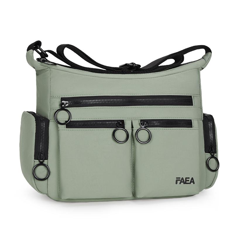 Fashion Men Bags Women Shoulder Bag  Travel Crossbody Bag For Men & Women Vintage Shoulder Bag With Bottle Pocket