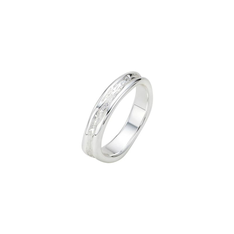 SCALETTO UR012 Textured Line Ring
