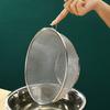 Spaghetti Strainer Stainless Steel Drain Basket Kitchen Basin Rice Washing Artifact Fruit Net