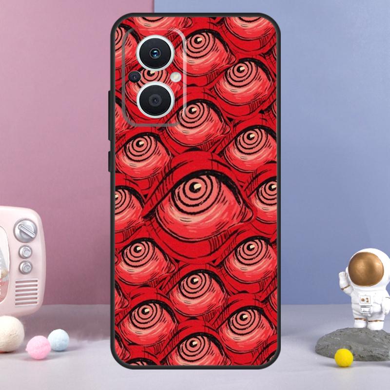 Scary Face Eyes Funda For OPPO Reno 8 Lite 11F 12F 13F 14F 10 11 12 13 14 Pro OPPO Find X9 X5 X6 X8 Pro Case