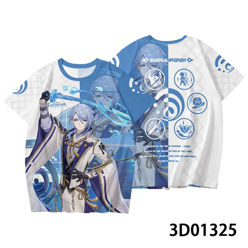 T-shirt 3D Mizuki Print Anime t shirt For Men Women Harajuku T shirt Kids Top