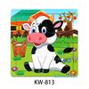 9pcs Wooden Puzzle Cognition Animals And Vehicles Jigsaw Kindergarten Educational Toys Kids Wood Toy Gift