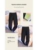 Plus Size Winter Velvet Leggings for Women, 130-350 Jin - Elastic Casual Pencil Pants