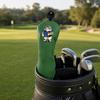 Golf Head Cover with Tiger Graphic Fashiongolf Club Textured for Golfers, Driving Range