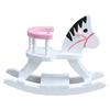 1:12 Dollhouse Miniature Wooden Horse Chair - Child Room Decor & Photo Prop