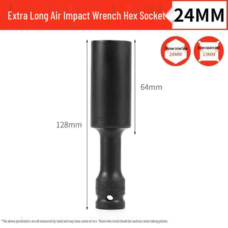 1/2 Hex Thin Wall Extended Electric Wrench Socket