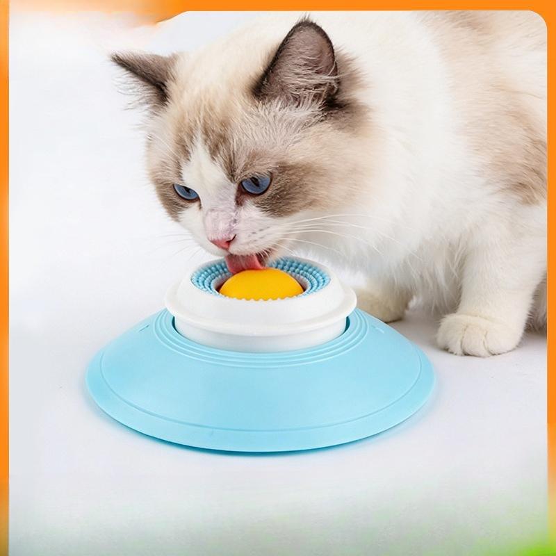 Pet Lick-and-swallow Tray - Suitable for Both Cats and Dogs. Slow Food and Teeth-cleaning Toy. Anti-tip Design. Lick and Play Tray.
