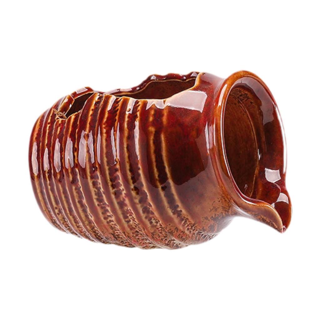 Circulating Water Clay Pot Ceramics Betta Cave Desktop Water Fountain Jar