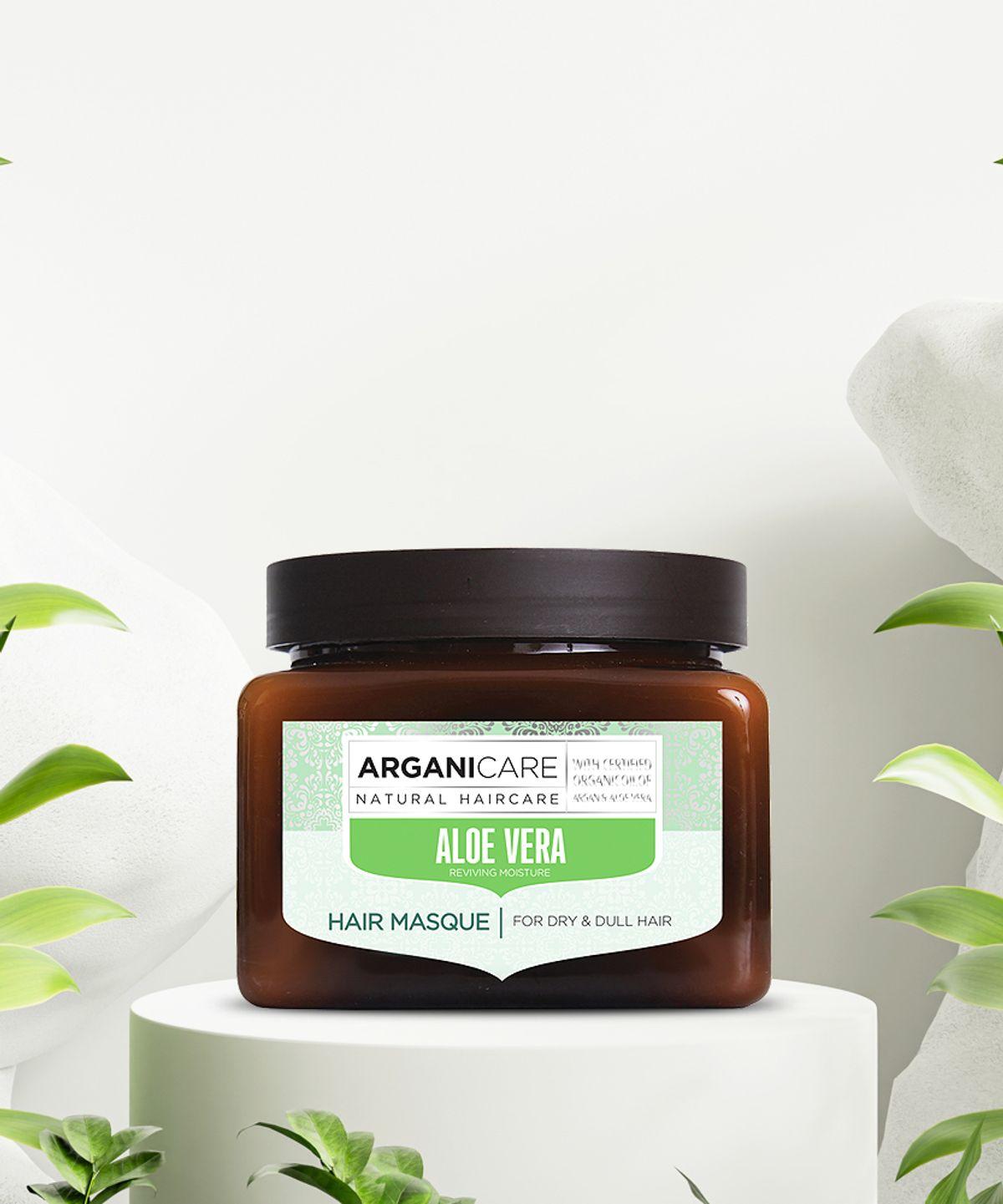 Aloe Vera & Argan Oil Hair Mask Treatment for Dry Hair 500ml
