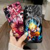 Black Soft Phone Cover Case for Samsung Galaxy A22 A52 A32 A23 A53 A35 A36 A24 A55 A25 A71 A26 A72 A41 A51 A73 Anime DragonS