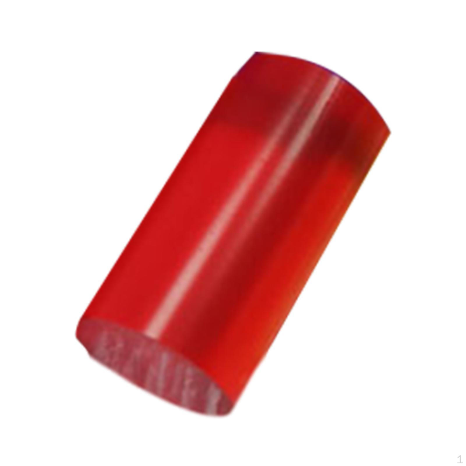 

Акриловый наконечник для бильярдного кия 14,9 мм, незаконченная портативная сменная насадка для снукера своими руками Red