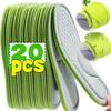 5D Měkké ortopedické vložky z paměťové pěny Deodorizační vložka Boty Sportovní Absorbují pot Prodyšné Antibakteriální Botní doplněk