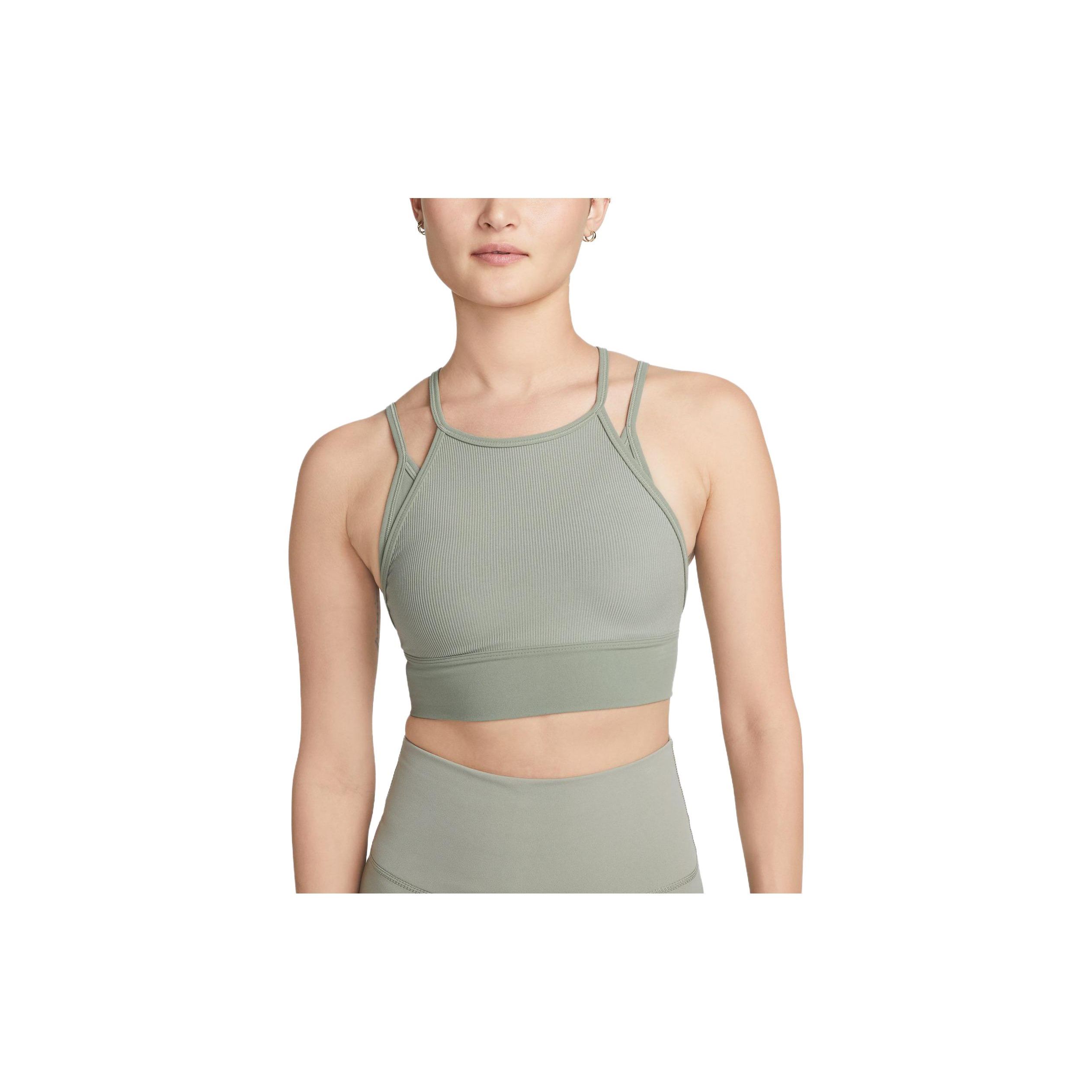 

Nike Однотонное повседневное спортивное нижнее белье Унисекс Светло-зеленый Серый DN4204-320 S