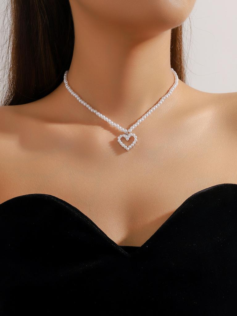Vintage Black Lace Rose Necklace Bracelet Ring Set Women's Dinner Party, Dark Wind Neck Chain Bracelet