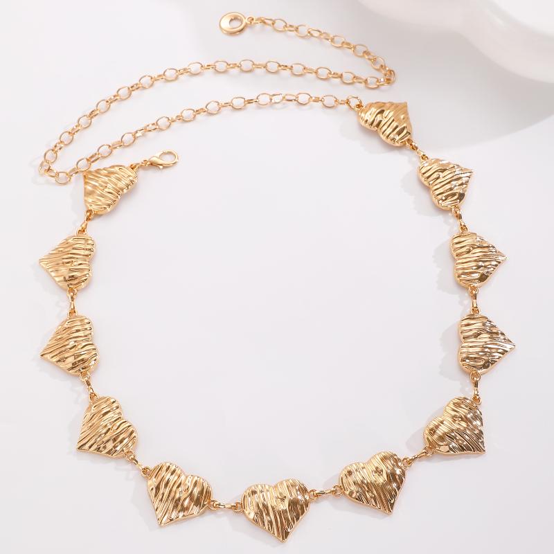 1 Stück Stilvolle Vielseitiger Stil Damen Metall Taillenkette Accessoires Dekorative Bikini Bauchgürtelkette Gürtel Körperschmuck