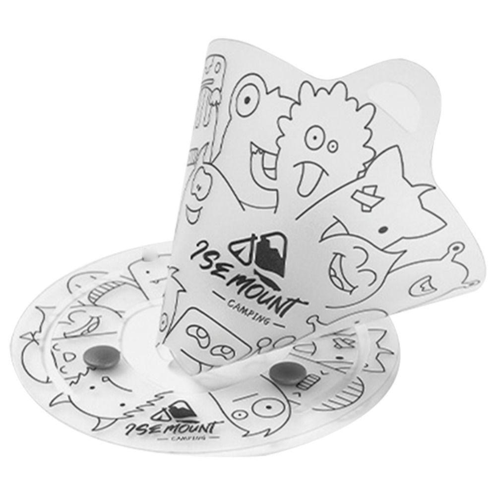 Tigela Dobrável PP Prato de Jantar Dobrável Ultraleve Copo de Água Dobrável Divertido Ao Ar Livre