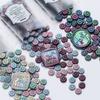 100PCS Wax Sealing Wax Beads Sunflower Sealing Wax Sealing Beads for Seal Invitation Gift Cards Christmas Gift Wrapping