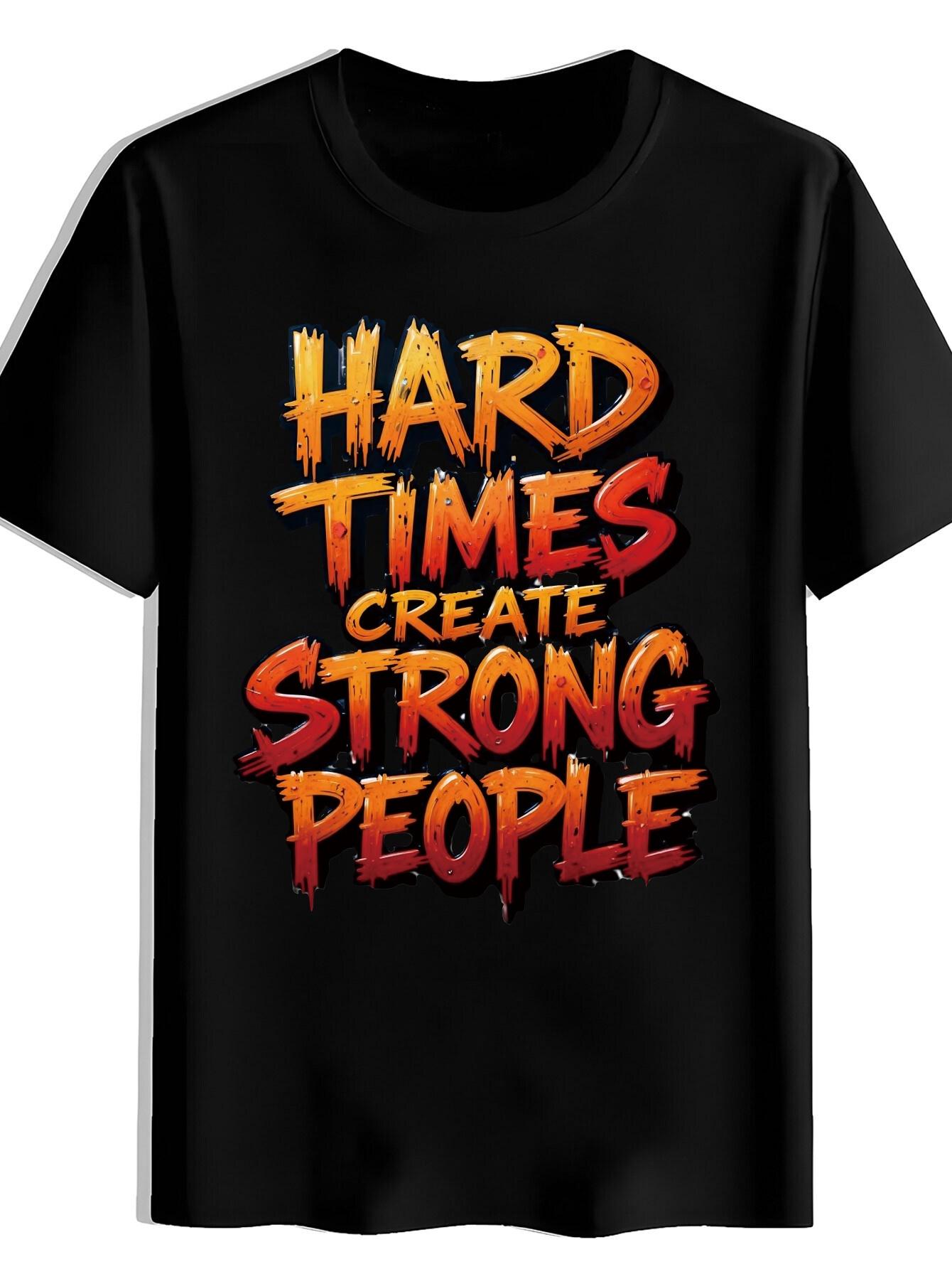T-shirt Orange Printed with Capital Letters XXXL
