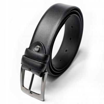 Men'S Leather Belt, Natural Leather, Exclusive
