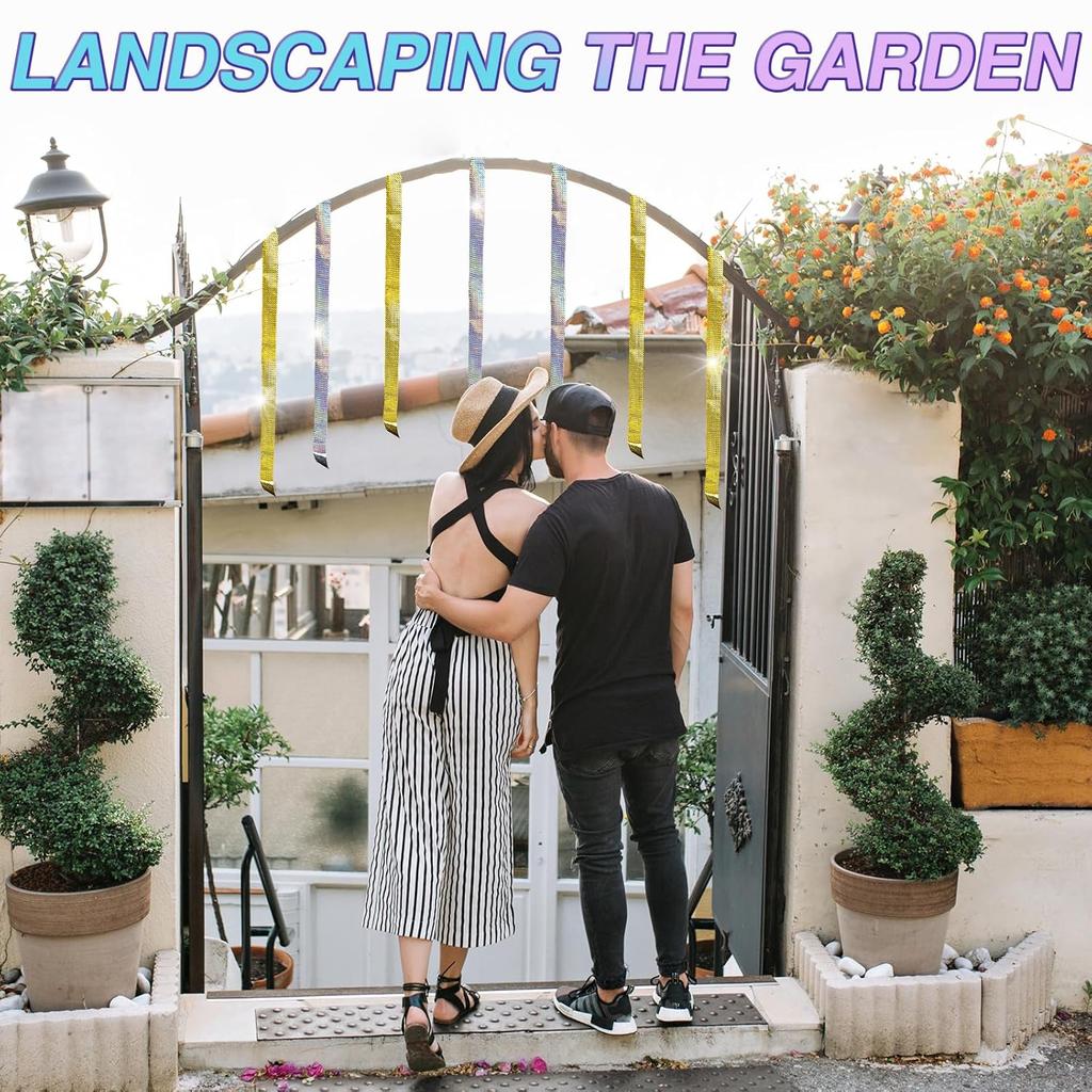 Ruban Décoratif Laser Auto-Adhésif Bricolage Paillettes Fête Emballage Cadeau Décoration Maison Ruban Autocollant Estampage à Chaud Ruban Or Argenté