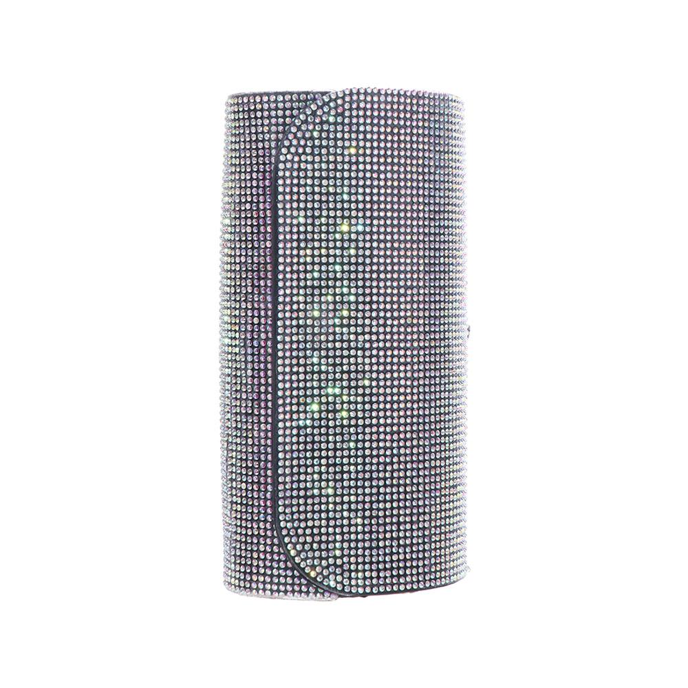 Bling Auto Brillenhalter Luxus Sonnenbrillen Aufbewahrungsbox Sonnenblende Brillenetui Auto Innenraum