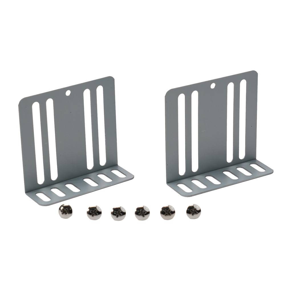 Metal Car Radio Mounting Accessory Replacement 2 Brackets