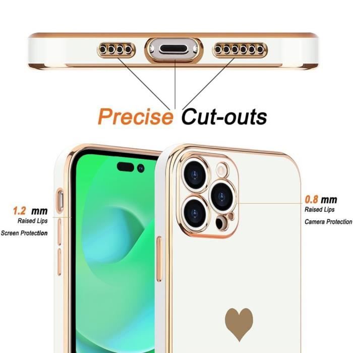 Protective Case - E.F.CONNECTION - for iPhone 14 Pro Max - Flexible - Scratch-resistant - Ultra Durable