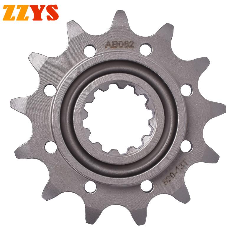 520 13T Tooth Front Sprocket Gear For Honda Off Road CRF450L 2019-2022 CRF450RL 2021-2025 CRF450X 2019-25 CRF450 CRF 450