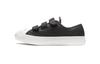 Jack Purcell Hook and Loop Low Top Toddler Shoes Black Pink Infant And Toddler 769802C