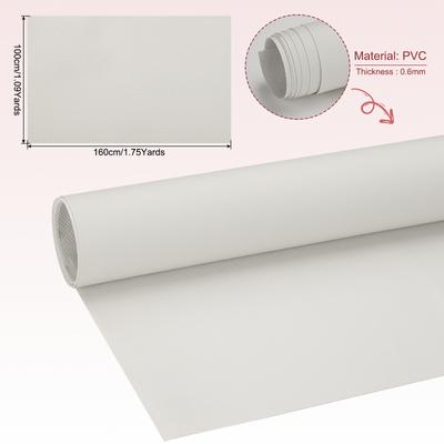 63x39.4in Imitatieleer Vellen Imitatieleer Stoffen Vellen Vinyl Stof Synthetisch Zacht Waterdicht PVC Vervanging Bekleding Auto