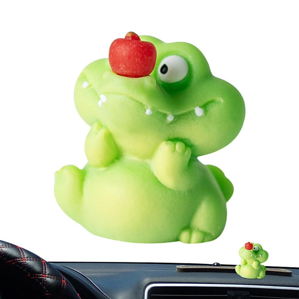 Small Animals For Car Dashboard Cute Cartoon Auto Dashboard Animals Figure Decor Exquisite Vivid Cartoon Car Interior Dashboard