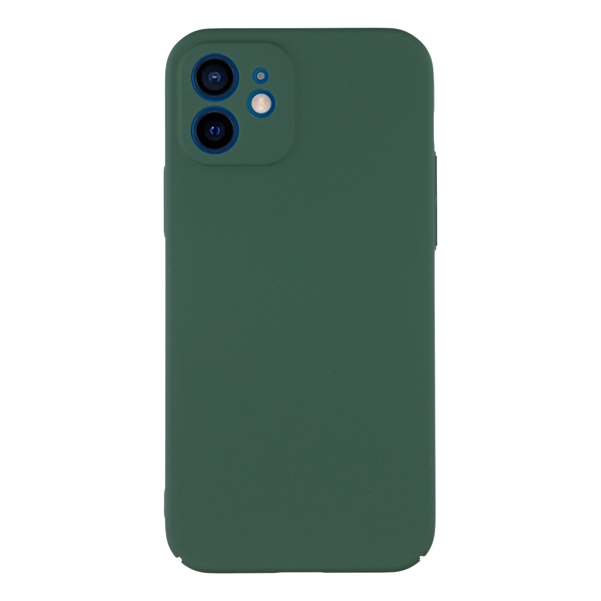 

For iPhone 11 Case Skin-Touch Rubberized Hard PC Phone Cover Green