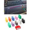 10Pcs Universal Fader Buttons Replacement High Strength Plastic Replacement Knobs Mixer Fader Caps For Music Equipment
