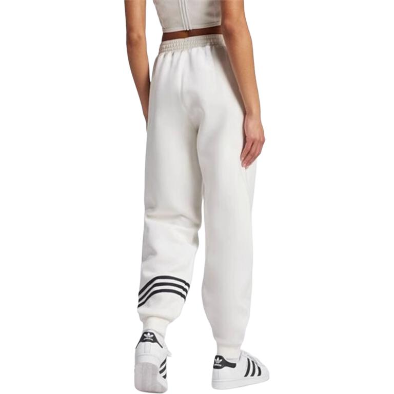 Adidas Originals Elastic Waist Mid-Rise Cuffed Casual Pants Women Bottoms IX9878