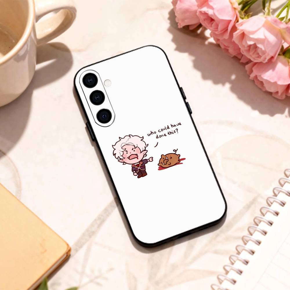 

CRPG A-Astarion B-Baldurs G-Gate 3 phone Case For Samsung Galaxy A73,A72,A71,A70,A53,A52,A51,Others Soft Black Shell Samsung a12