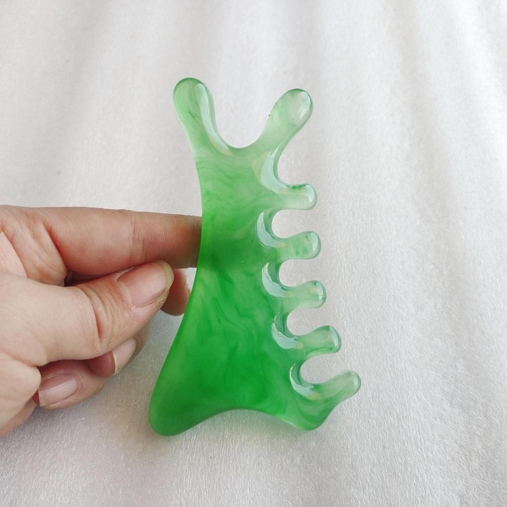 "Massage-Schabewerkzeug aus Harz-Bienenwachs für Nacken, Taille und Gesicht"