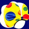 Adult Magician Hat Halloween Clown Costume Colorful Clown Top Hat Women Men